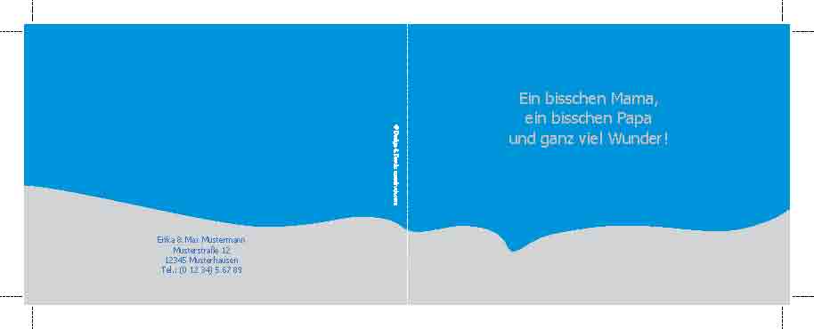 Danke zur Geburt Junge 1