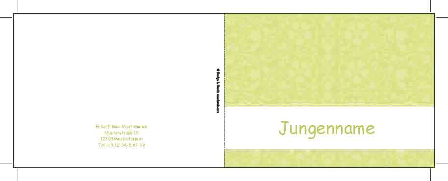 Danke zur Geburt Junge 3