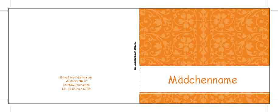 Danke zur Geburt Mädchen 3